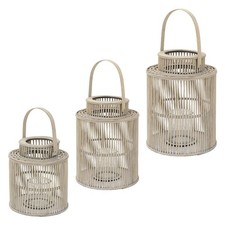 Lanterne en bambou avec insert