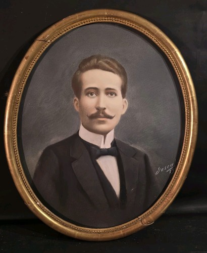 Tableau ancien portrait - ancien,