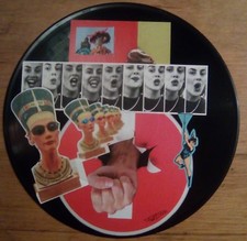 Collage sur vinyle 33 tours -