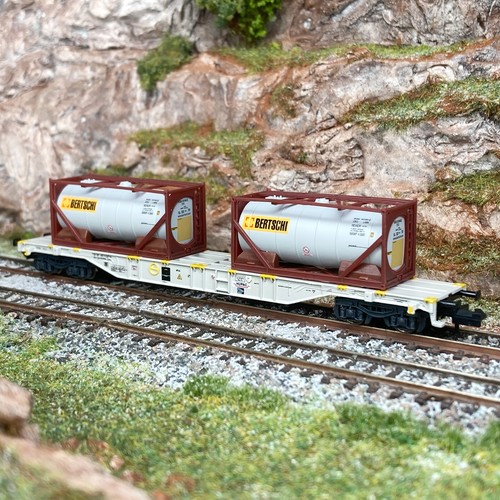 Wagon porte conteneurs sgns - wagon,
