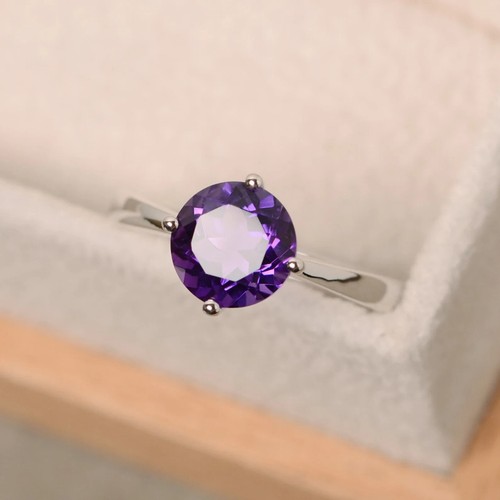Bague améthyste - bague, améthyste,