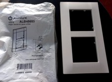 ALB 45653 Plaque double vertical Altira Alombard / Matériel électrique Bricolage