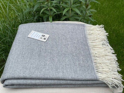 Couverture pure laine neuve - en,