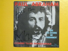 PAUL ABRAHAM Que les saisons