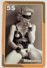 ❤Carte Téléphonique MADONNA 5$ Starcom  Edition Limitée 250 Copies RARE