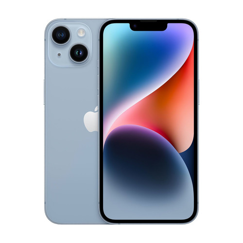 Apple iphone bleu 128go - apple, 14