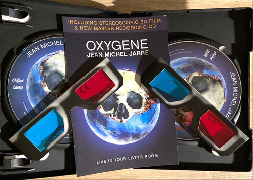 Dvd jean michel jarre - dvd+cd,