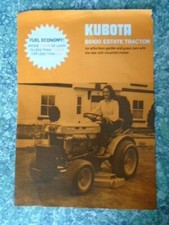 Brochure dépliant tracteur - brochure,