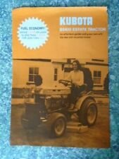 Brochure / dépliant tracteur