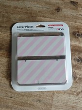 Cover Plates Vichy Bleu New Nintendo 3DS Coque Zierblenden Cubiertas Neuf Neu.