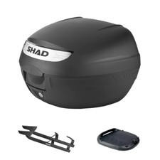 Kit Shad Baulot Sh26 + Porte-Bagages Piaggio 50 Pour Vespa Lx 4T 2005-2014