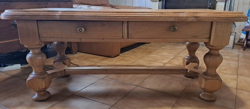 Table basse chêne - basse, a