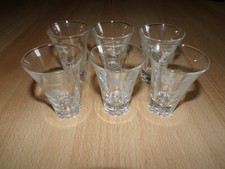 Verres humoristiques à digestif vintage 6 shooter érotique 70s signe du Zodiaqu