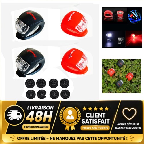 éclairage vélo led - Éclairage, silicone