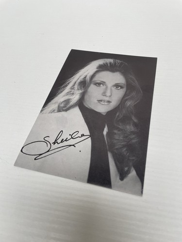Carte postale sheila 10x15 - carte,