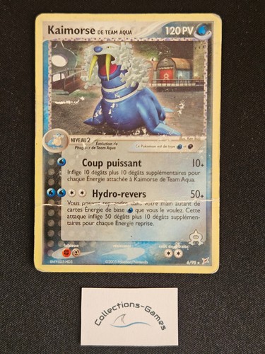 Carte pokémon kaimorse - pokémon,