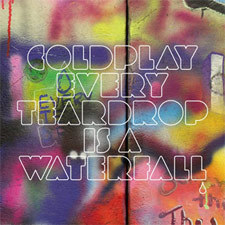 COLDPLAY Every Teardrop Is A Waterfall UK 2-track CD  