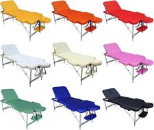 EUROPA Lit table de massage esthétique tattoo pour cosmétique pliable aluminium