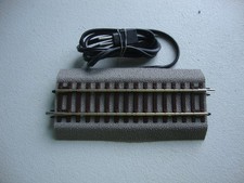 Voie ROCO LINE BALLAST Rail droit 115 mm Alimentation av prise centrale Digitale