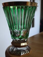 VERRE BIERE EAU CRISTAL BOHEME