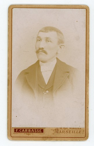 Photo cdv homme - en, costume
