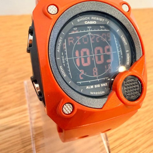 Montre orange casio shock - casio, g-shock