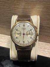 Ancien Montre Chronographe ZEDON GENÈVE VENUS FONCTIONNE 37mm