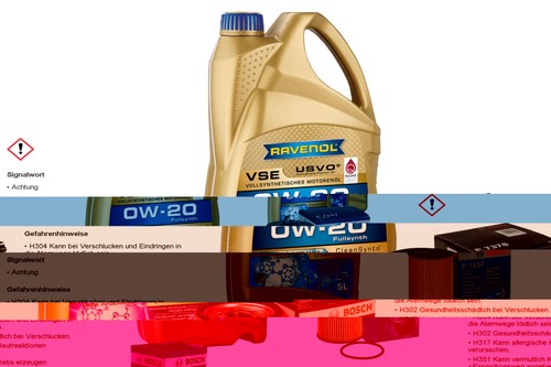 Inspection set ravenol - inspection, l