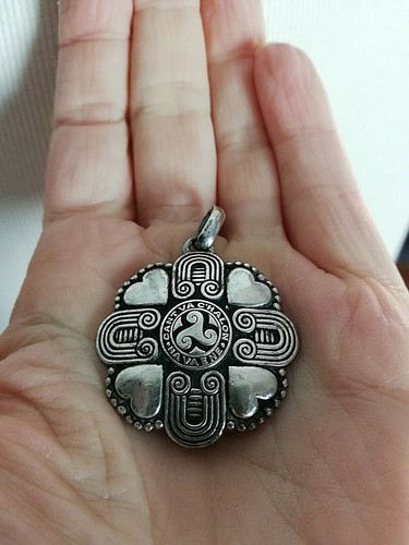 Pendentif argent - pendentif, en