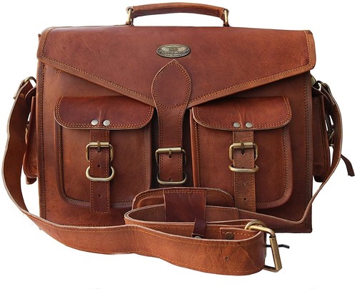 Sac besace cuir - sac, vintage