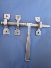 Verrou cochonnier ancien fer