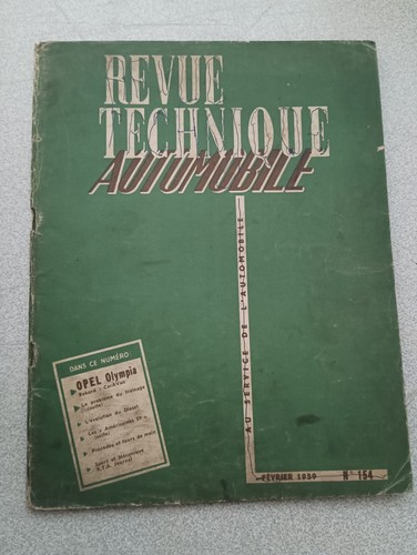 Rta revue technique - revue, automobile