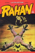 BD RAHAN LA COLLECTION - INTÉGRALE, TOME 19 / DOS LISSE AVEC FRISE, HACHETTE