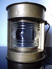 ANCIEN FANAL LAMPE DE MARINE OLD NAVY LAMP
