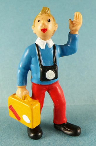 Tintin figurine pvc bully - tintin,