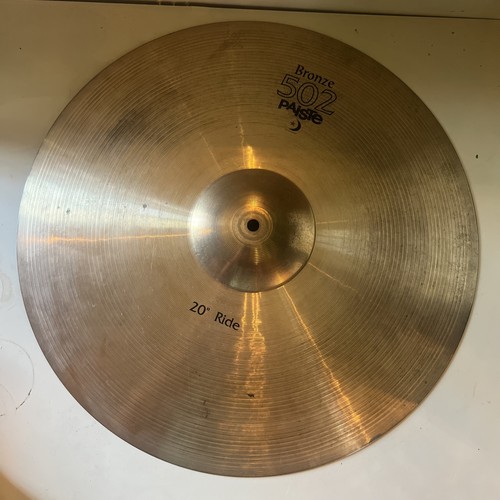 Paiste bronze 502 ride - paiste,