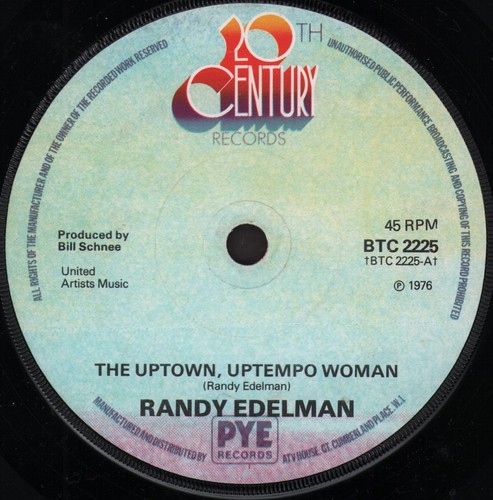Randy edelman uptown uptempo - randy, uptown,