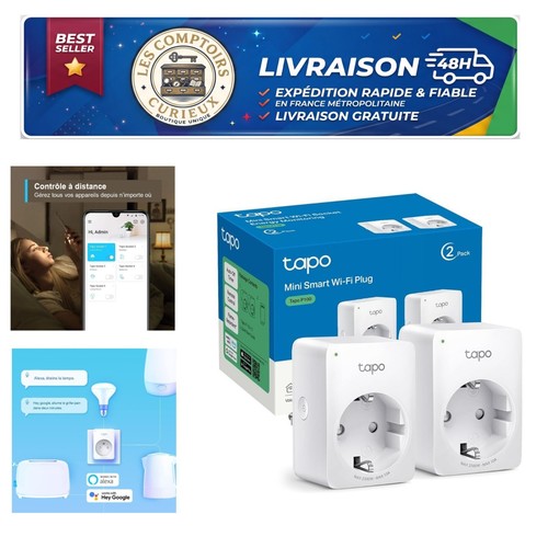Tapo prise connectée - prise, wifi