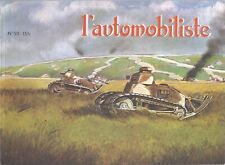L'Automobiliste # 50 Darracq char tank Renault FT17 guerre 1914 1918 automobile