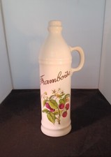 Bouteille à Eau De Vie Framboise En Porcelaine Véritable Revol France