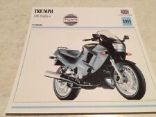 Carte moto Triumph  1200 Trophy 4 1993 collection Atlas motorbike UK