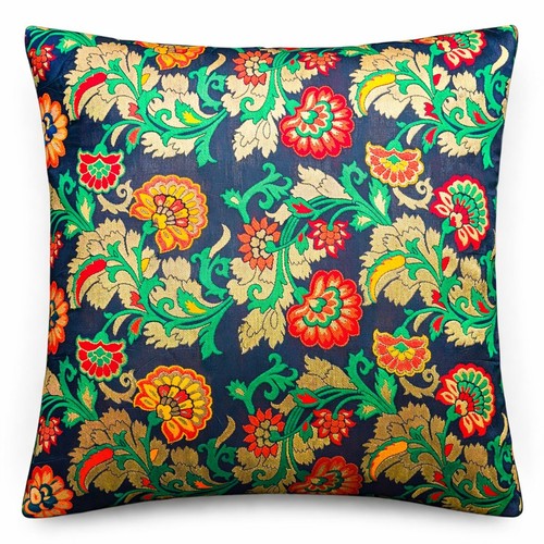Housse coussin brocart - de,