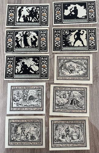 Lot billets allemand - lot, de