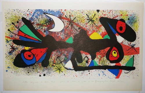 Joan miro composition en - -, [composition