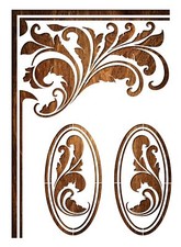 POCHOIR EN PLASTIQUE MYLAR