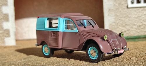 Norev citroën cv azul - cv,