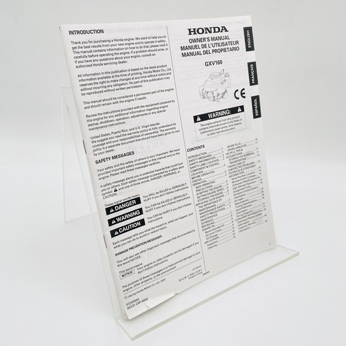 Moteur honda gxv160 mode - moteur,