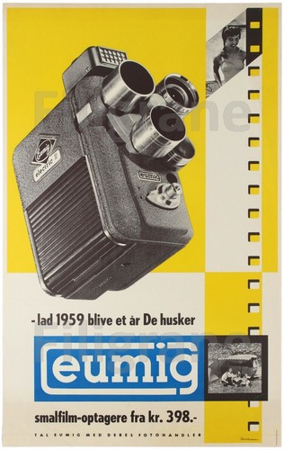 Eumig caméra ricb poster - eumig, ricb-poster