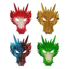 Masque de dragon 3D Masque de mascarade d'Halloween 3D pour carnaval cosplay