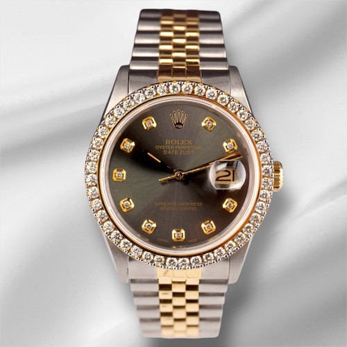 Rolex datejust 36mm - datejust, yg/acier